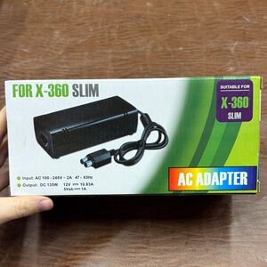 AC Adapter for X-360 Slim - Black